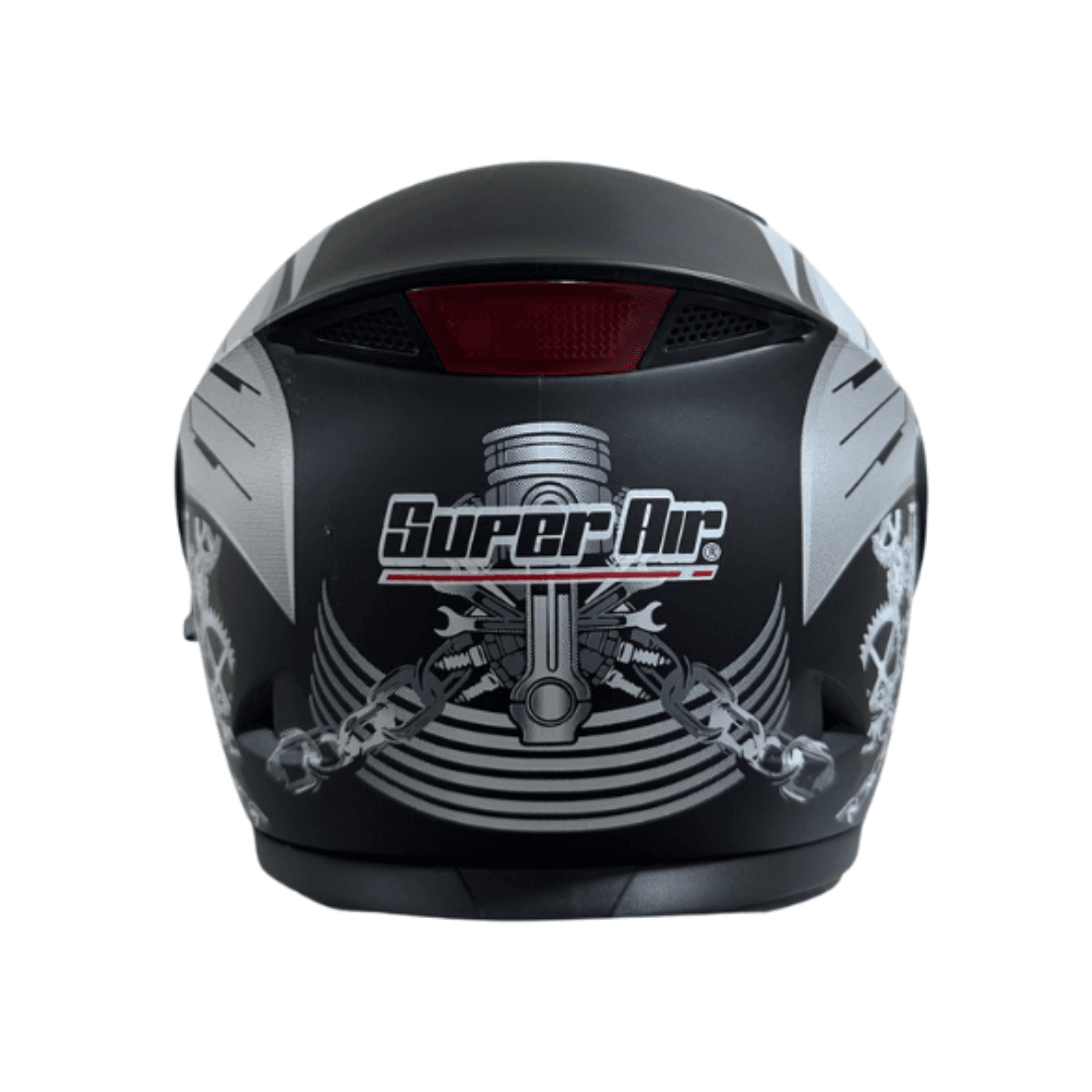 Super Air 3-in-1 Flip-Up Helmet – Random Graphics & Colors - Image 8
