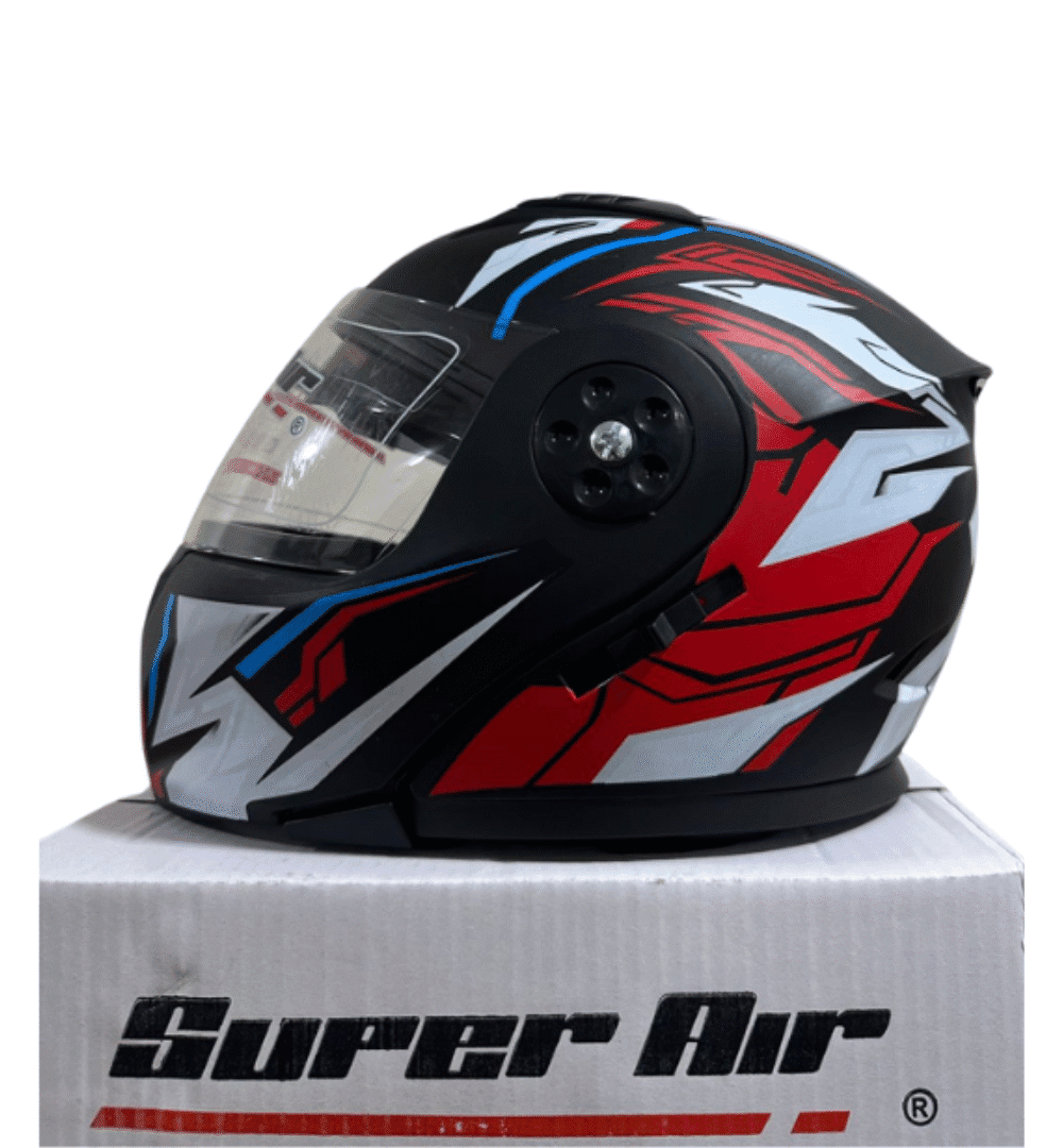Super Air 3-in-1 Flip-Up Helmet – Random Graphics & Colors