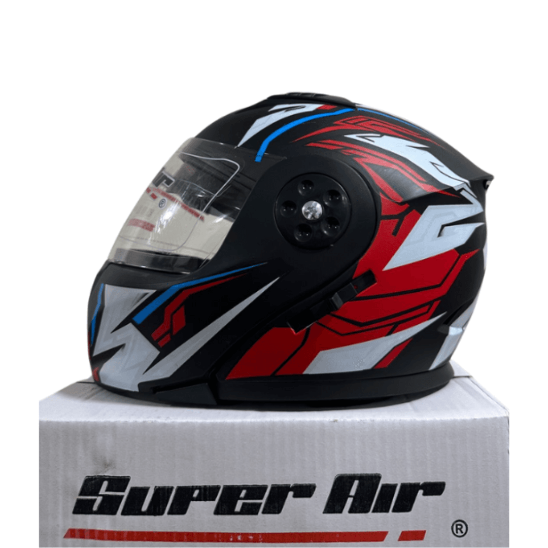 Super Air 3-in-1 Flip-Up Helmet – Random Graphics & Colors