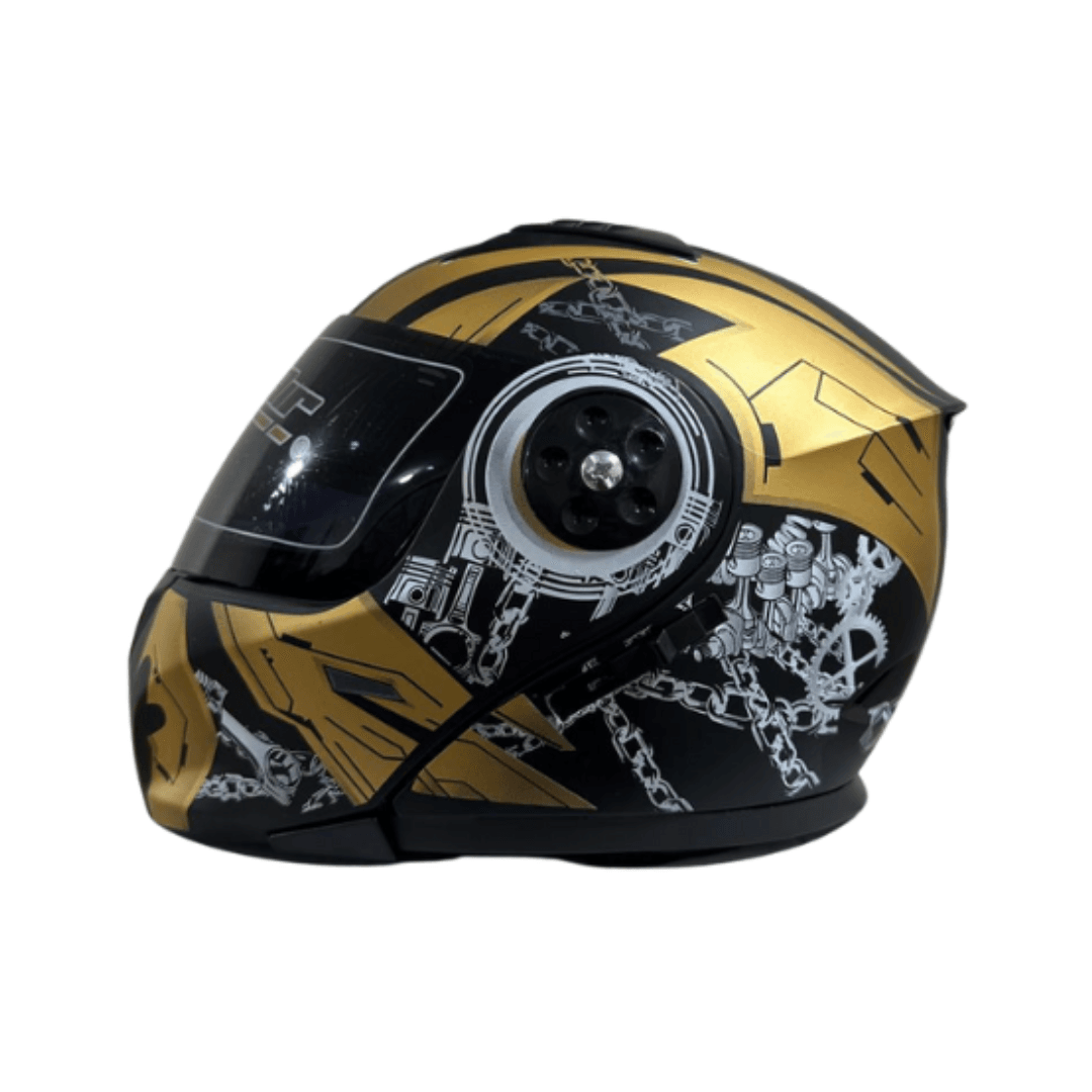Super Air 3-in-1 Flip-Up Helmet – Random Graphics & Colors - Image 7