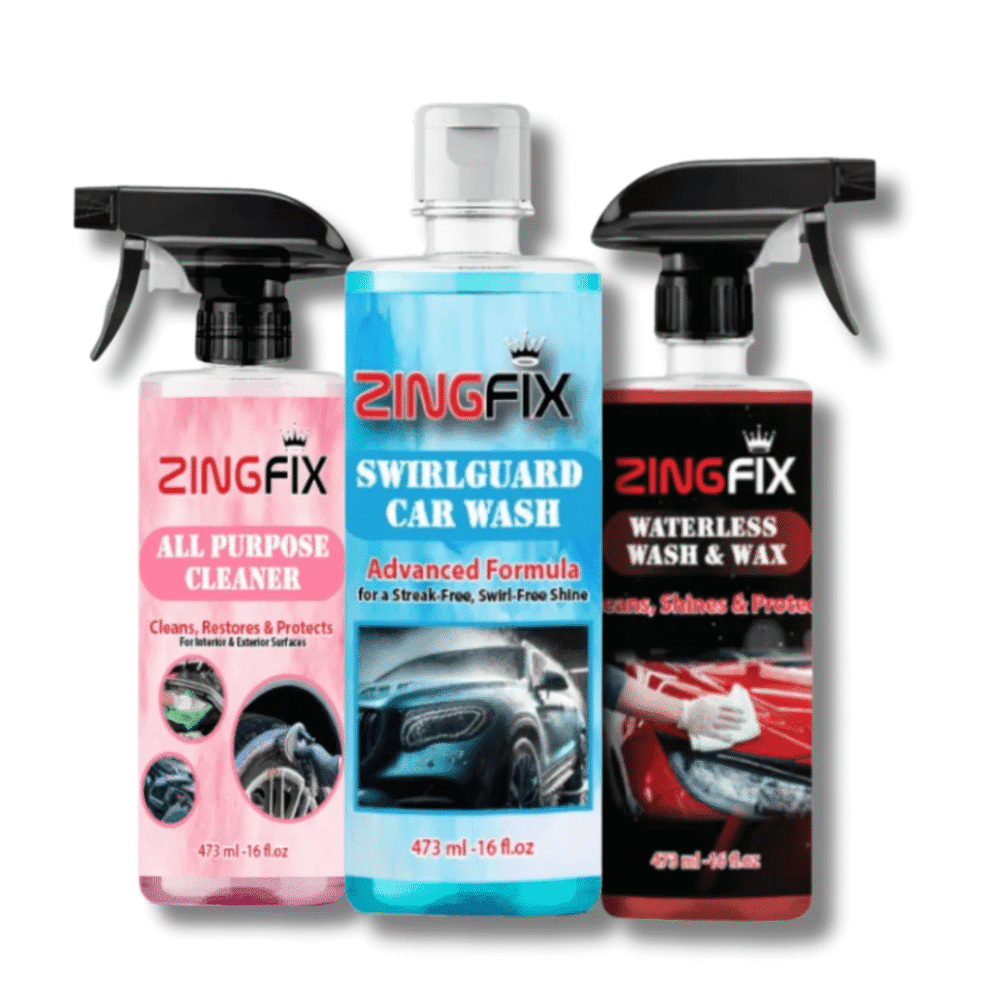 Zingfix 3-in-1 Car Care Bundle