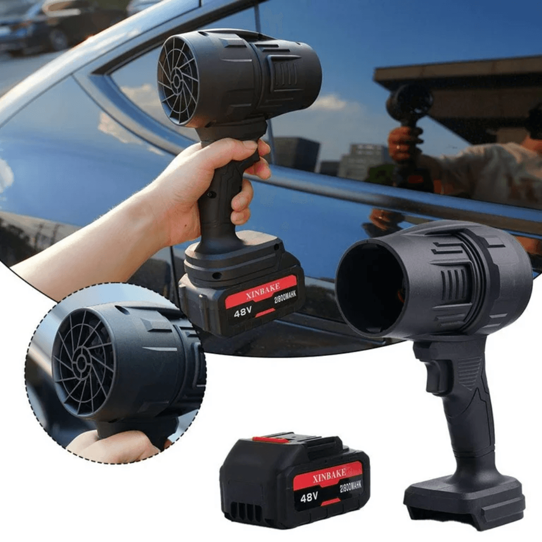 Zingfix 48V Portable Jet Blower – High-Speed Mini Air Dryer Fan | Cordless Car Detailing Tool - Image 3
