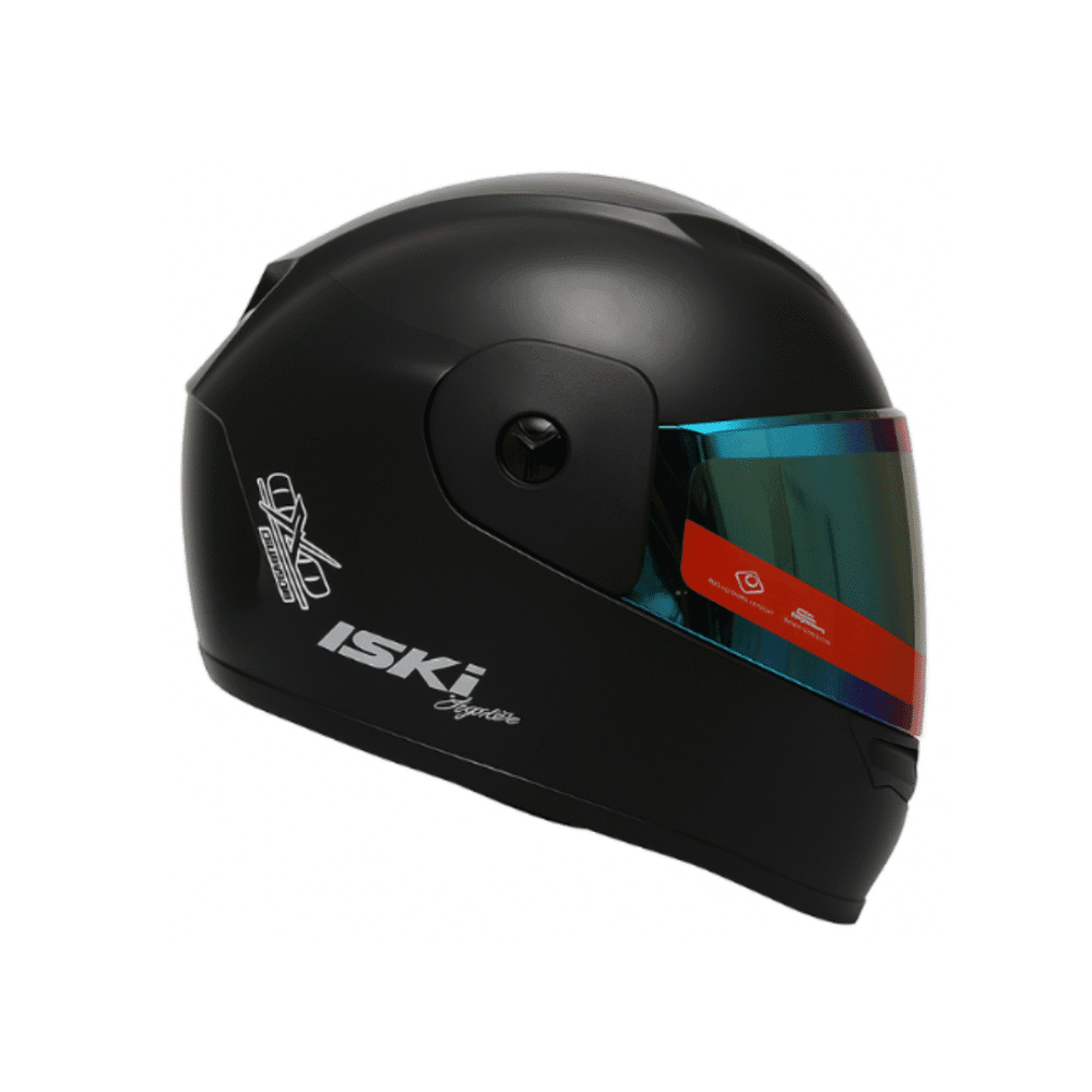X1D Racing Full-Face Motorcycle Helmet – Matte Black - Image 2
