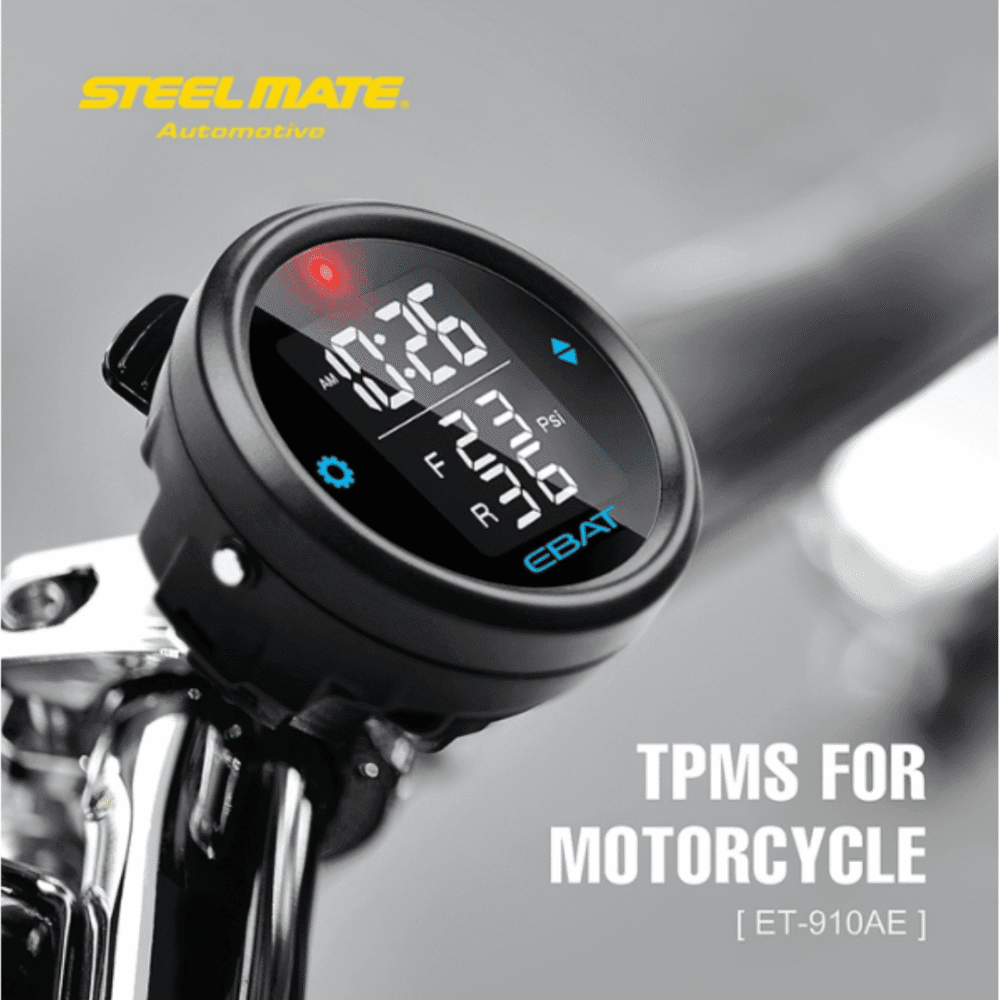 STEELMATE ET-910AE Motorcycle Tire Pressure Monitoring System – Universal TPMS - Image 3