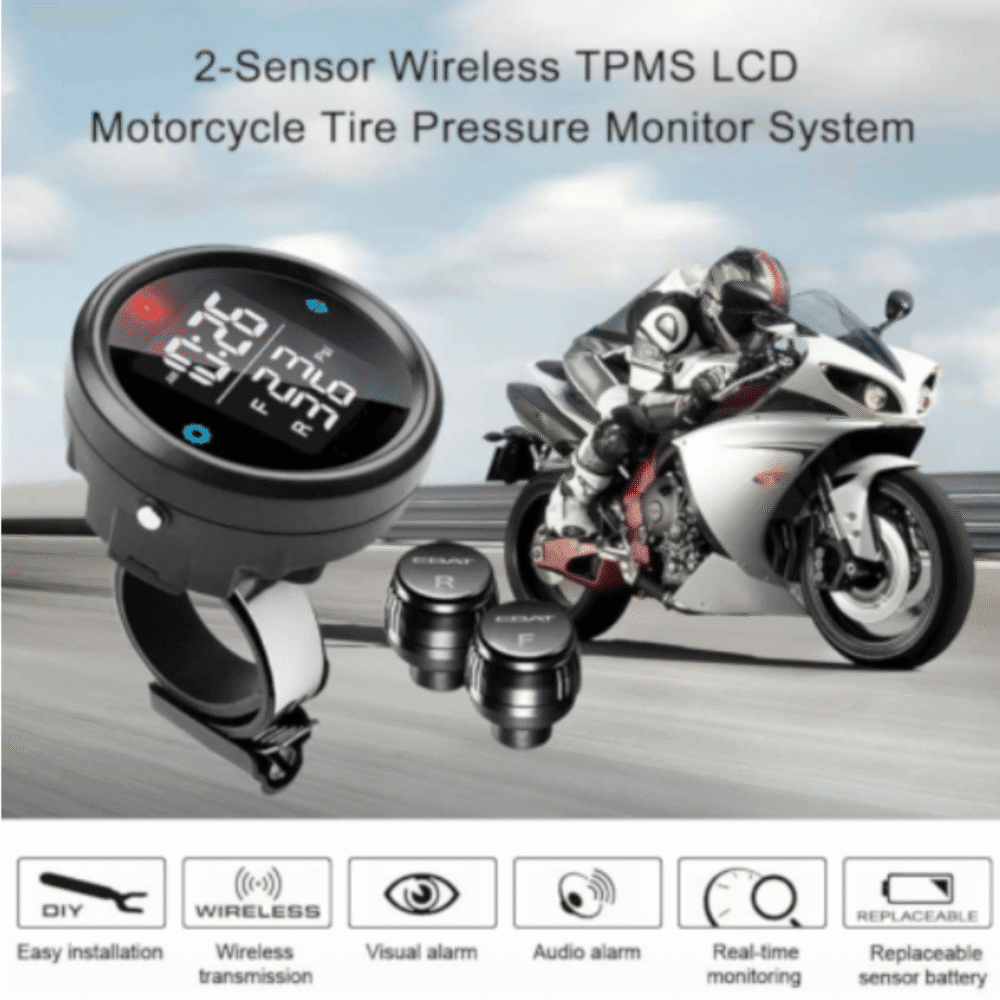 STEELMATE ET-910AE Motorcycle Tire Pressure Monitoring System – Universal TPMS - Image 4