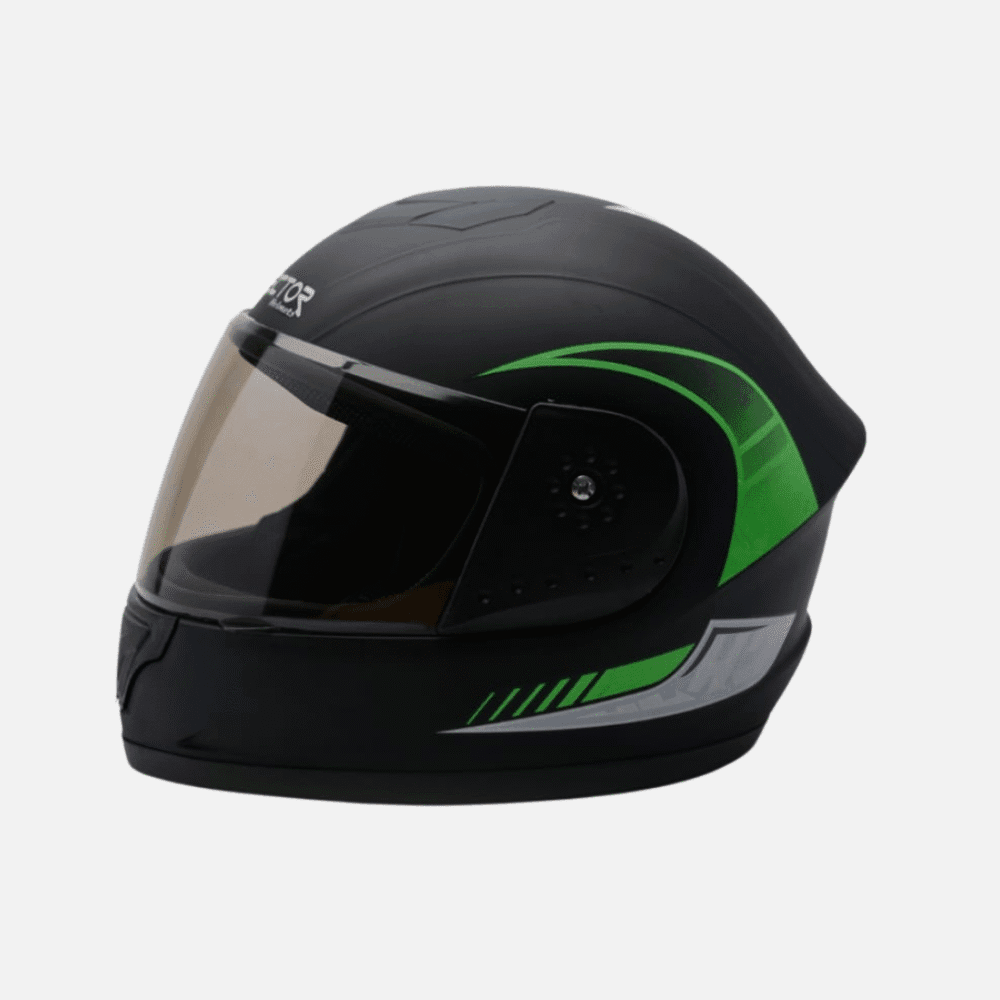 Vector Full-Face Helmet – Black with Random Stylish Graphics - Image 8
