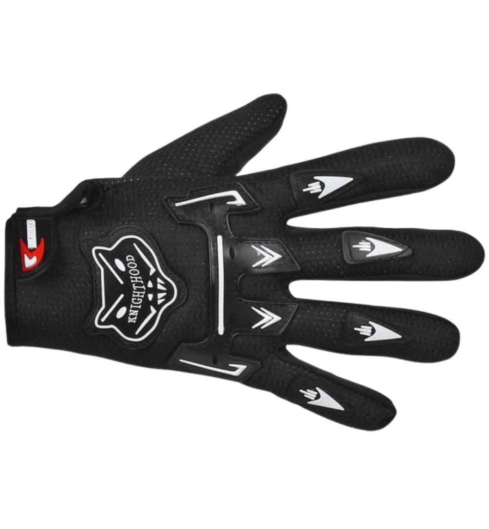 Racing Full Finger Motorcycle Gloves – Breathable Sports Gloves for Bicycle, Dirt & Pit Bikes