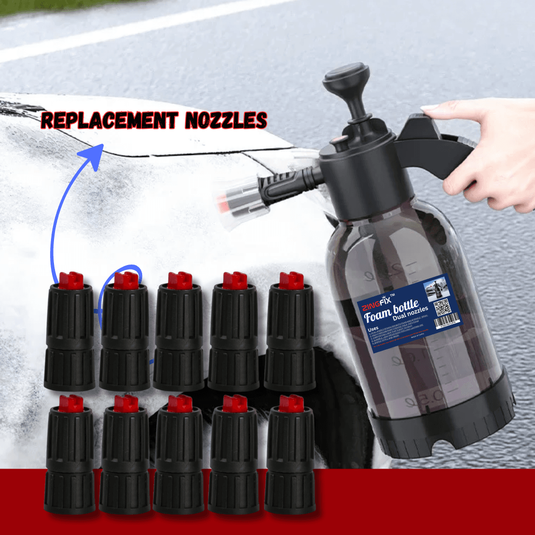 Zingfix Foaming Nozzle for Foam Sprayer Bottle – Pack of 10