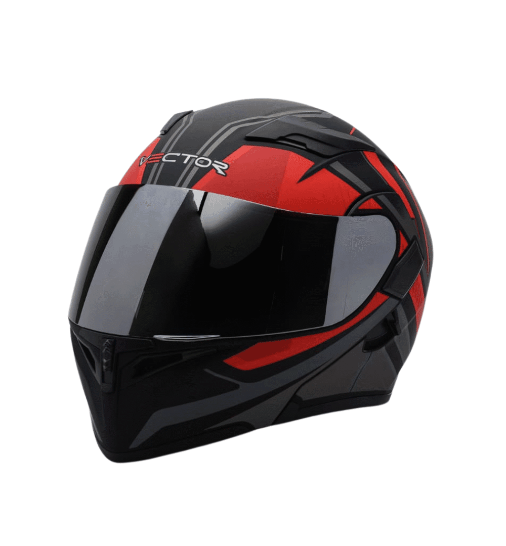 Vector Thunder VT-254 Flip Up Helmet – DOT Certified Motorcycle Helmet Large Size