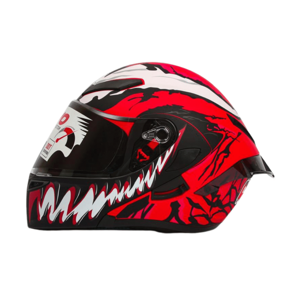 Revo Beast Full Face Motorcycle Helmet – DOT Certified Medium Size - Image 2