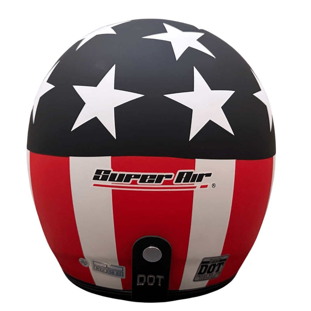 Super Air SP-510 Open Face Helmet – DOT Approved | Large - Image 2